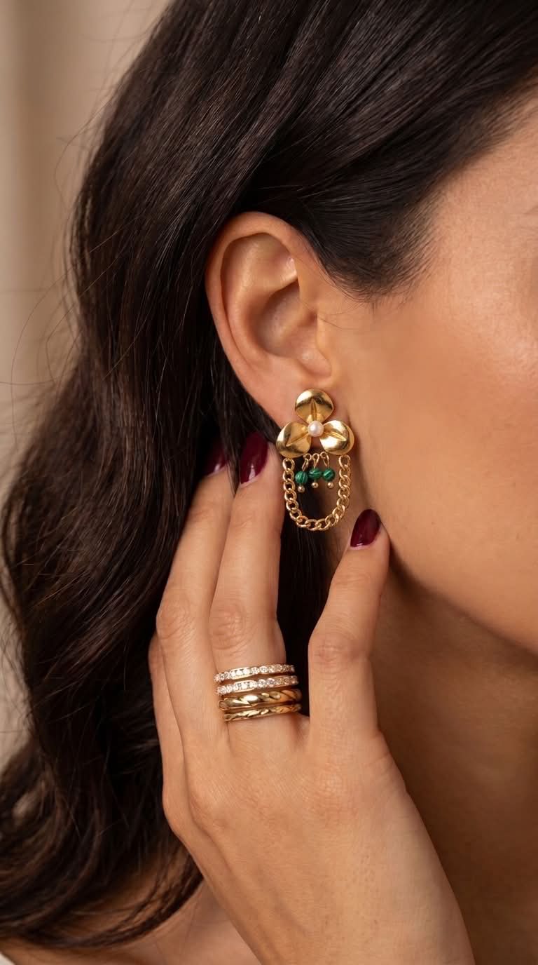 Boucle d'oreilles Alba