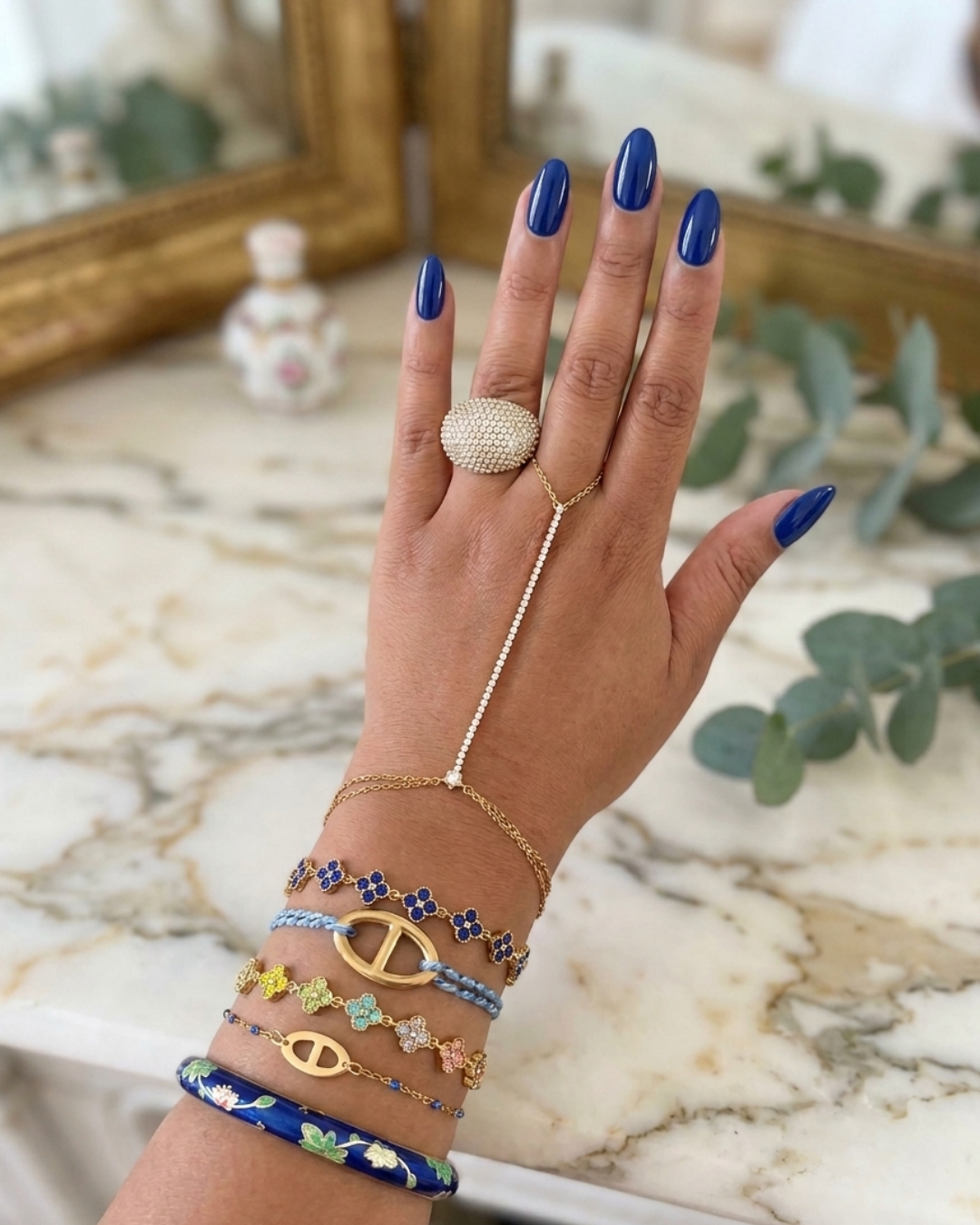 Bracelet de Main Étoilé