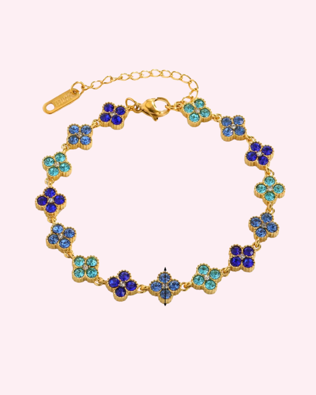 Bracelet Princesse Duo Bleu