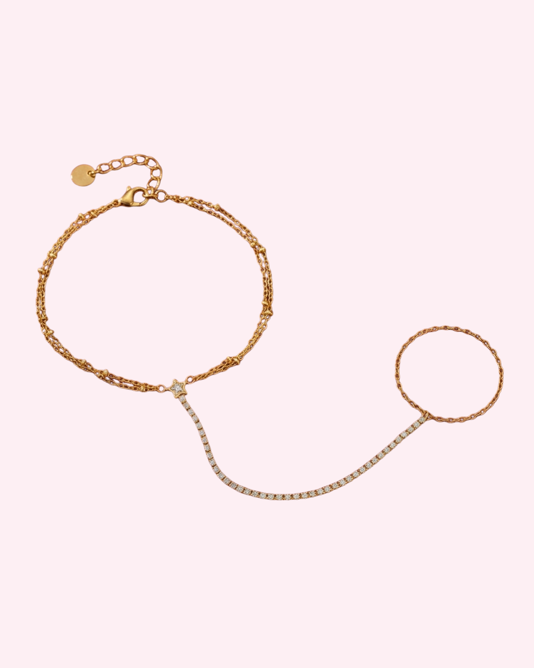 Bracelet de Main Étoilé