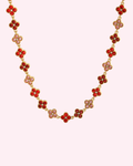 Collier Princesse Rose Rouge